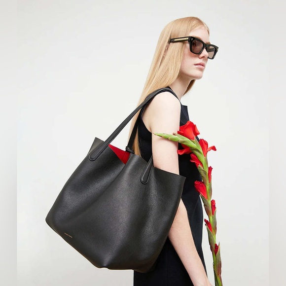 Mansur Gavriel Handbags - Mansur Gavriel Everyday Soft Leather Tote - Pale Yellow